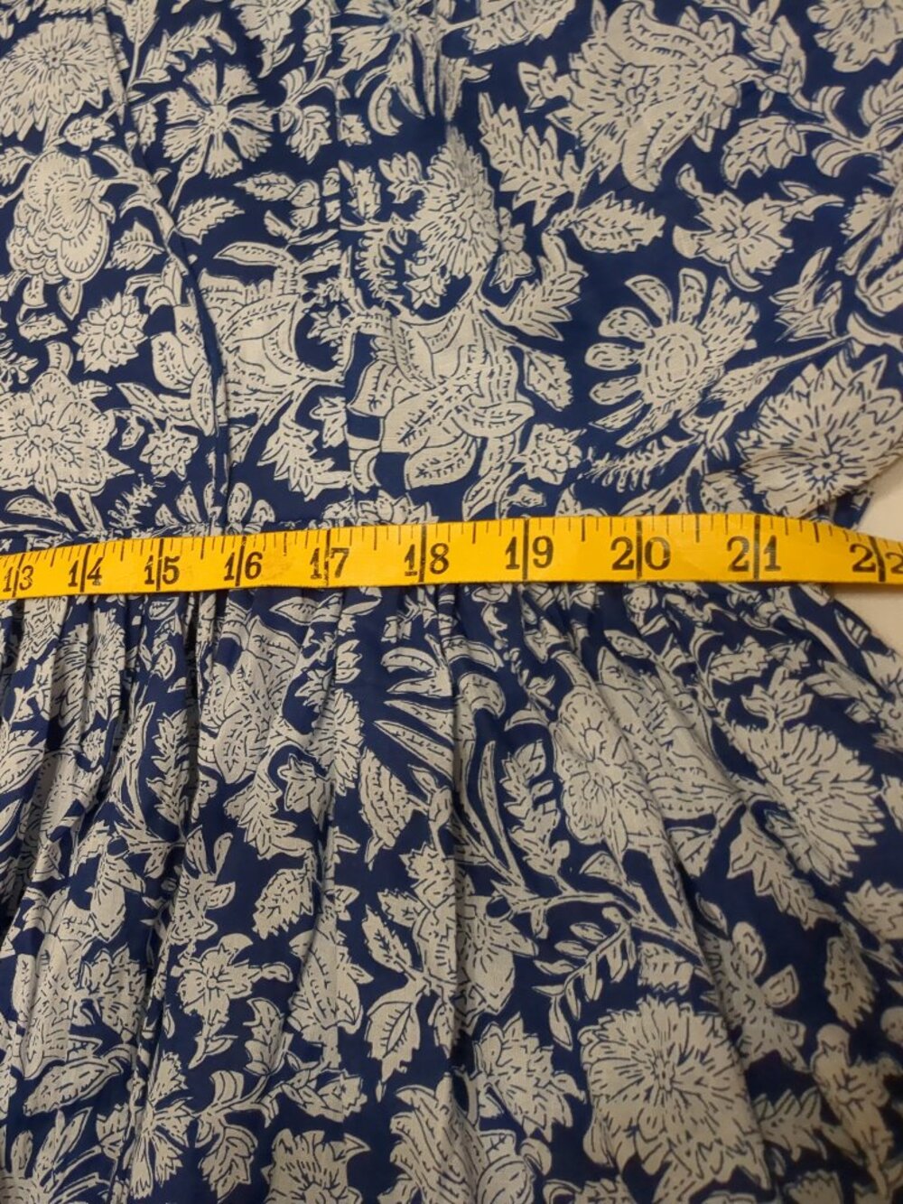 P2P21โ ๐น๐๐น House of Sundar Blue Iris Maya Midi / Maxi Dress - Picture 11 of 12